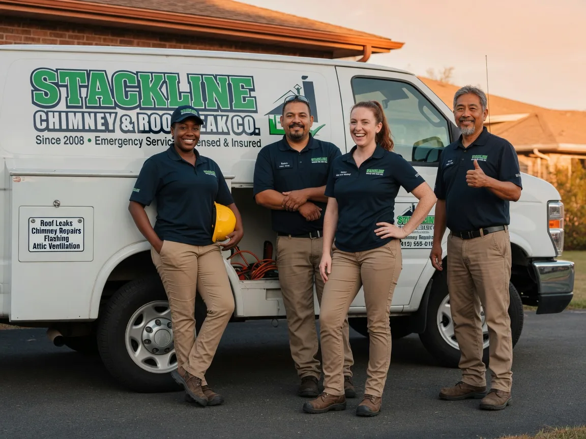 Chimney flashing repair company in Dry Branch, GA